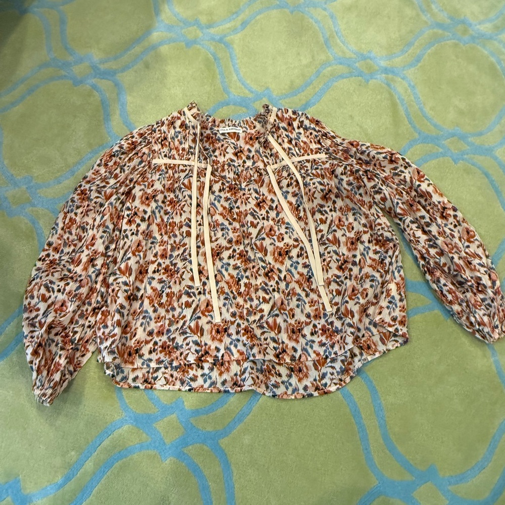 Ulla Johnson Multicolor Floral Blouse